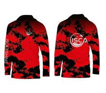Carregar imagem no visualizador da galeria, Men’s Red Firecracker Long Sleeve Shirt UPF50+ Hoodie