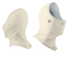 Load image into Gallery viewer, Menβs Ivory Dune Long Sleeve Shirt Hoodie With Neck Gaiter UPF50+