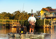 Load image into Gallery viewer, Men’s Artic Blue Camo Long sleeve Shirt UPF50+ Hoodie