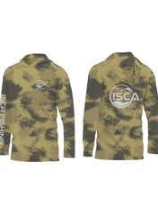 Load image into Gallery viewer, Menβs Camo Long sleeve Shirt Hoodie With Neck Gaiter UPF50+ Hoodie