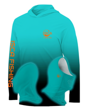 Load image into Gallery viewer, Menβs Photic Camo Long Sleeve Shirt UPF50+ Hoodie