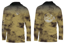 Carregar imagem no visualizador da galeria, Men’s Dark Green Camo Long Sleeve Shirt UPF50+ Hoodie