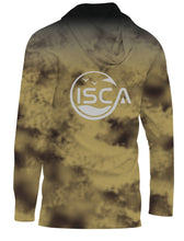 Carregar imagem no visualizador da galeria, Men’s Dark Green Camo Long Sleeve Shirt UPF50+ Hoodie