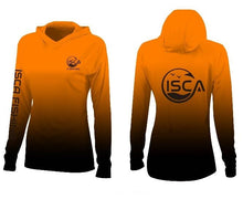 Load image into Gallery viewer, Womenβs Ember Camo Long Sleeve Shirt UPF50+ Hoodie