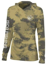 Load image into Gallery viewer, Womenβs Camo Long Sleeve Shirt UPF50+ Hoodie