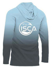 Load image into Gallery viewer, Men’s Artic Blue Camo Long sleeve Shirt UPF50+ Hoodie