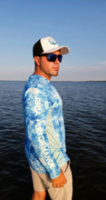 Load image into Gallery viewer, Ocean Blue Long Sleeve UV Protection 50+