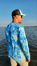 Load image into Gallery viewer, Ocean Blue Long Sleeve UV Protection 50+