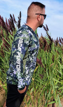 Cargar imagen en el visor de la galería, Protección UV de manga larga de camuflaje 50+