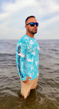 Cargar imagen en el visor de la galería, Turquesa Manga Larga Protección UV 50+
