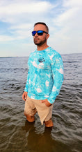 Cargar imagen en el visor de la galería, Turquesa Manga Larga Protección UV 50+